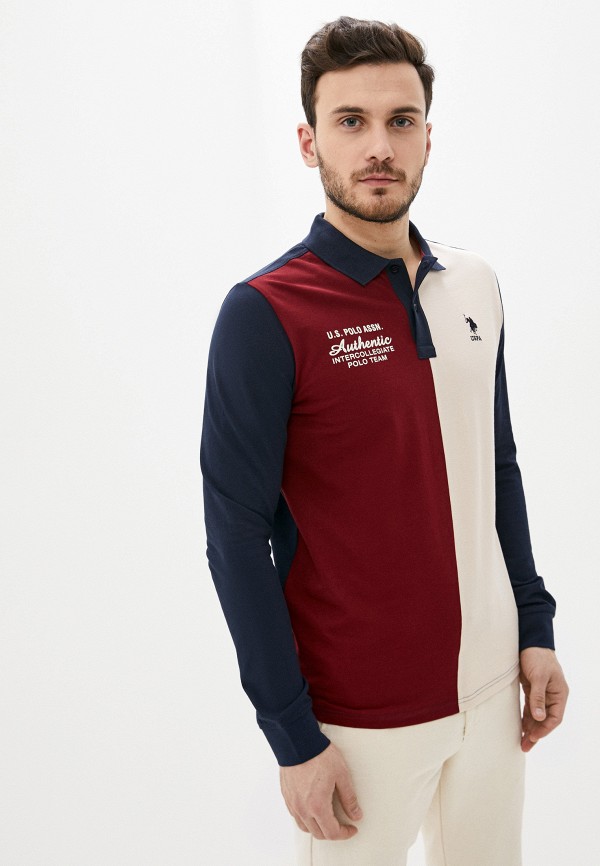 

Поло U.S. Polo Assn, Синий