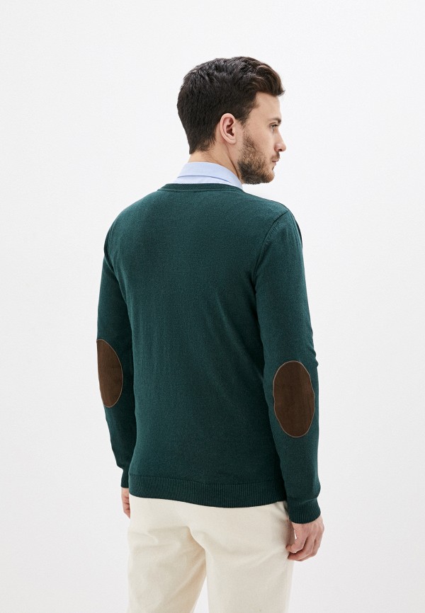 Пуловер U.S. Polo Assn. цвет зеленый  Фото 3