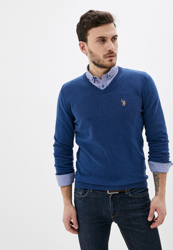 

Пуловер U.S. Polo Assn, Синий