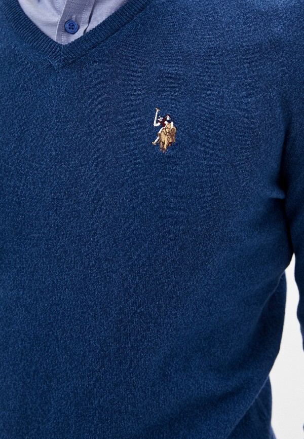 Пуловер U.S. Polo Assn. цвет синий  Фото 4