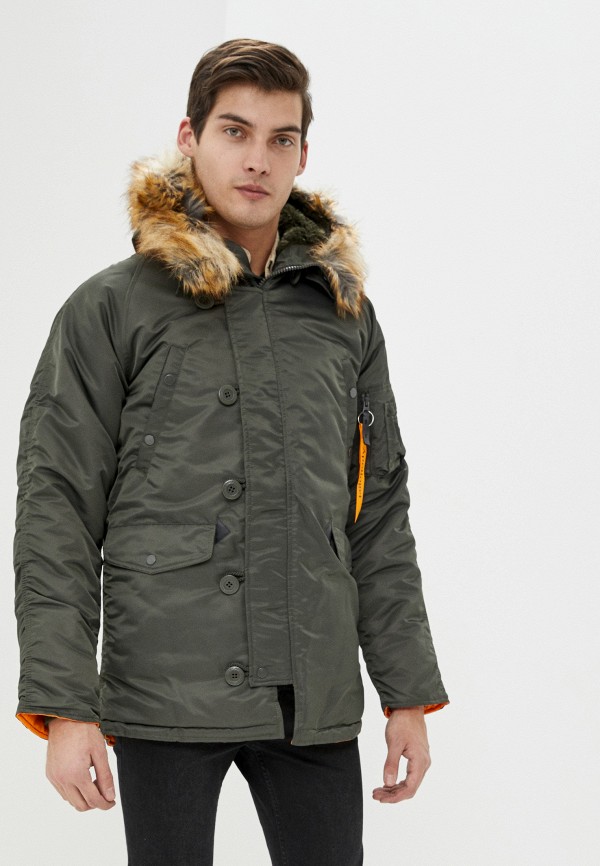 

Парка Apolloget, Серый, Husky Grey Orange