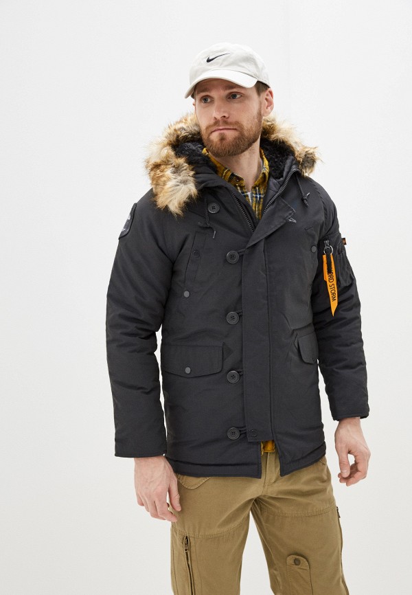 

Парка NordStorm, Серый, N-3B Oxford Grey Black