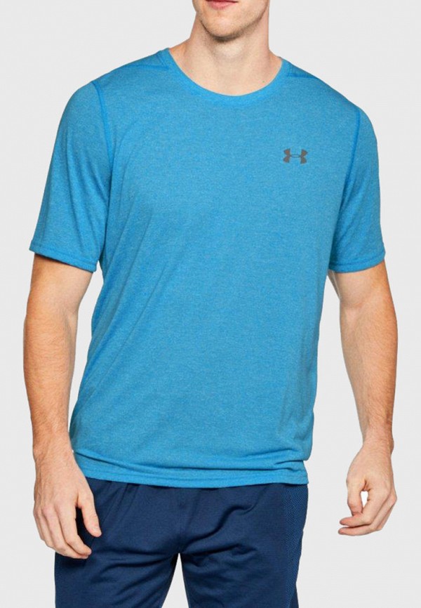 

Футболка спортивная Under Armour, Голубой, Threadborne