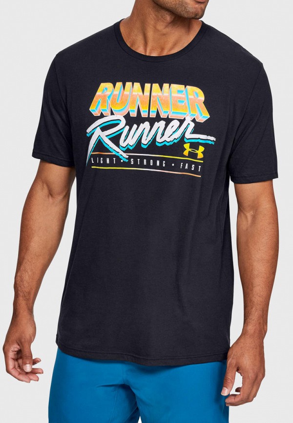 

Футболка Under Armour, Черный, RUNNER
