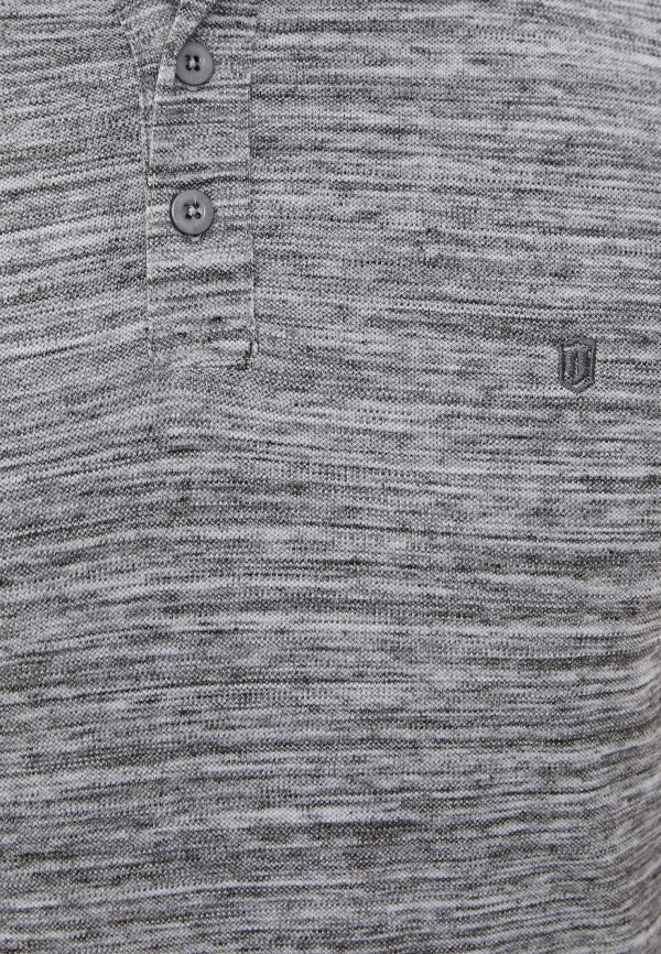 Поло Indicode Jeans цвет серый  Фото 4