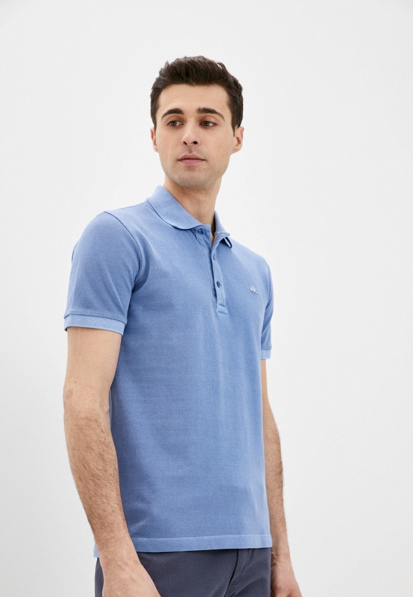 

Поло Lacoste, Синий