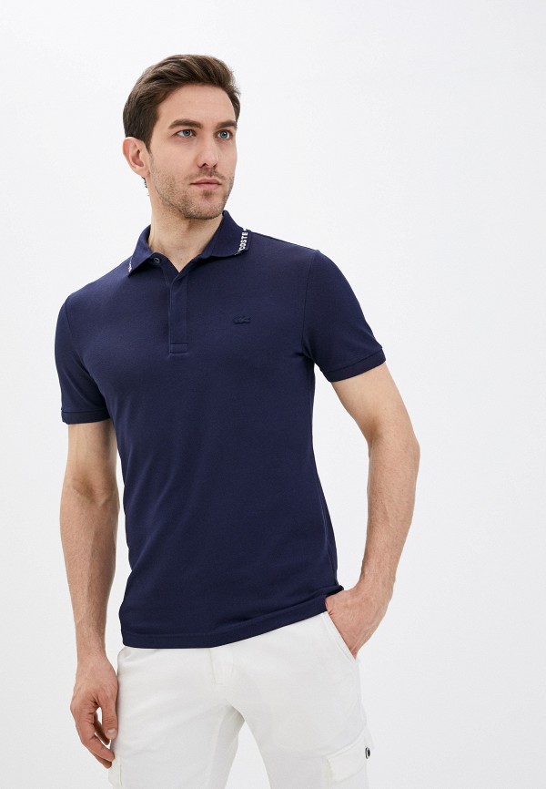 

Поло Lacoste, Синий