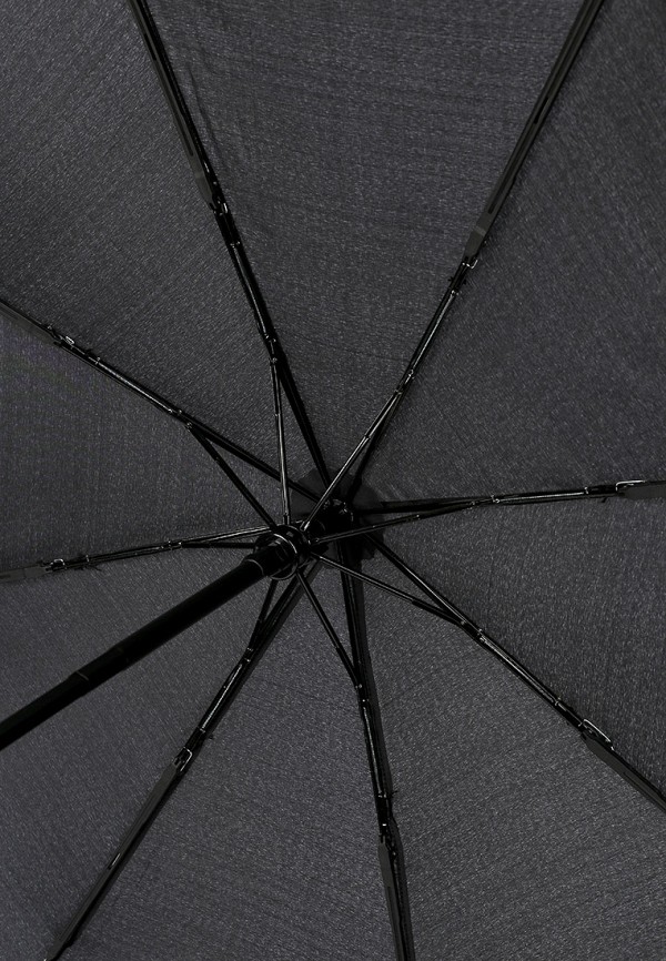 Зонт складной Flioraj цвет черный  Фото 4