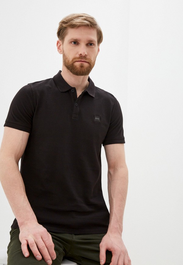 

Поло Boss, Черный