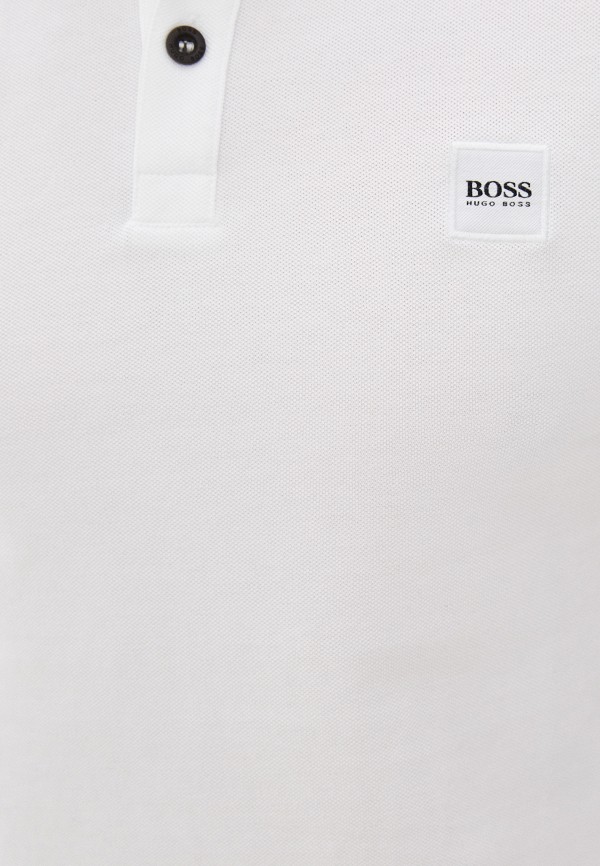 Поло Boss цвет белый  Фото 5