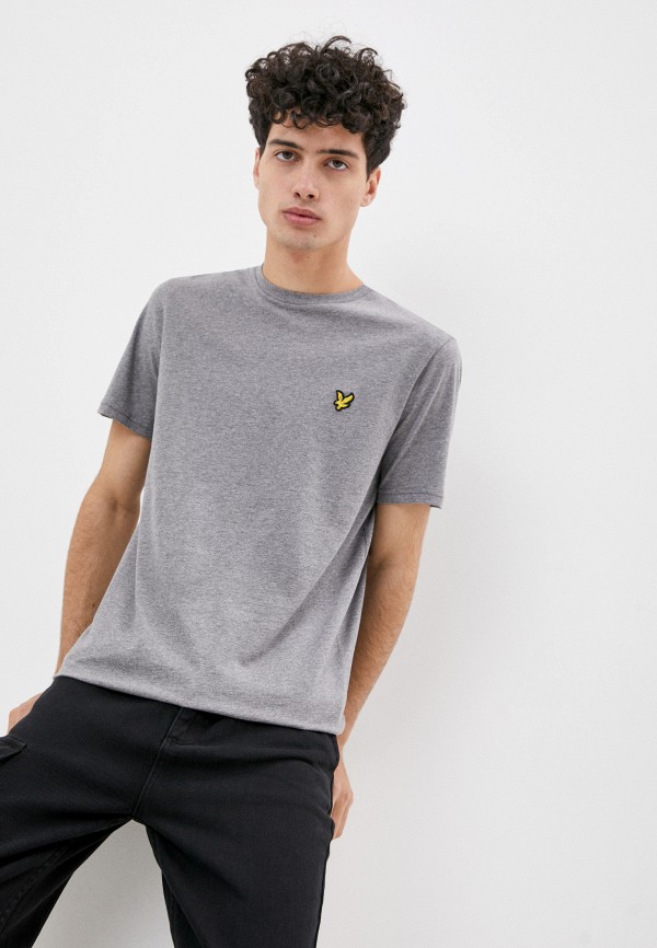 

Футболка Lyle & Scott, Серый, Plain