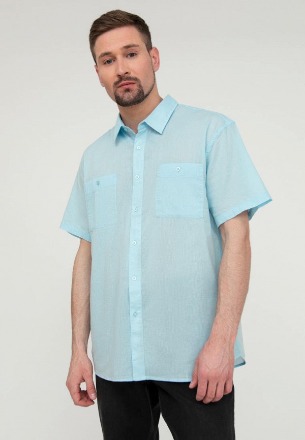 Рубашка Finn Flare голубого цвета
