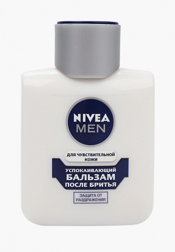 

Бальзам после бритья Nivea, Белый, Для чувствительной кожи, без содержания спирта, 100 мл.