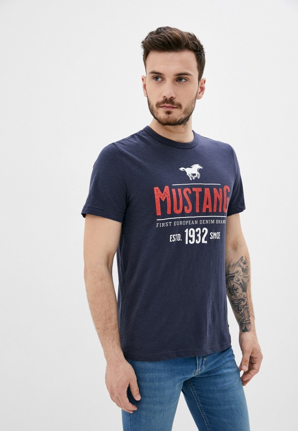 

Футболка Mustang, Синий, Alex C Print