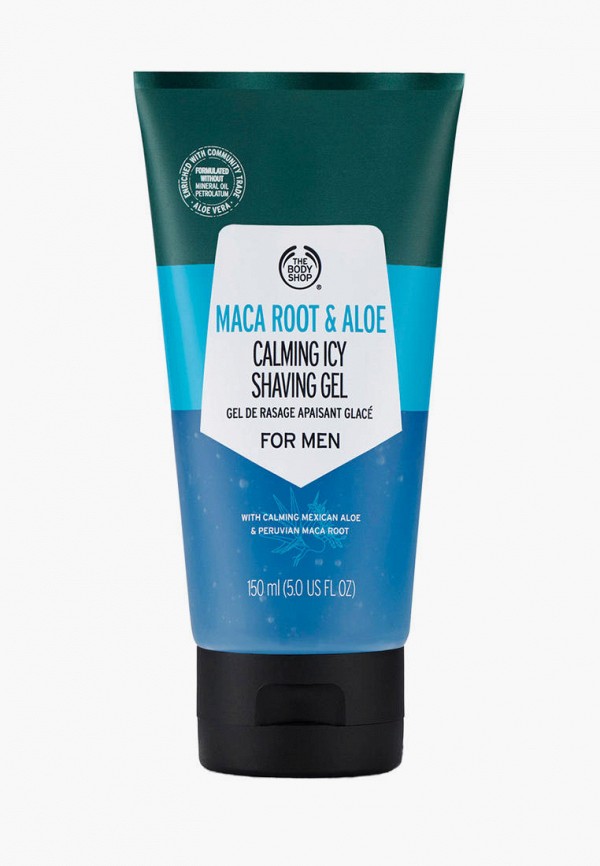 

Гель для бритья The Body Shop, Прозрачный, "Корень маки и алоэ, 150 мл"