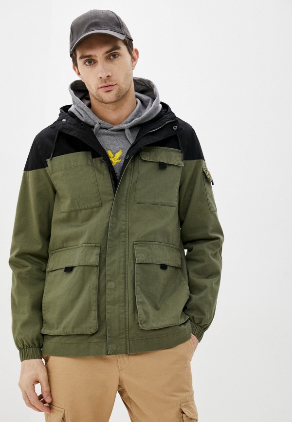 

Куртка Lyle & Scott, Хаки, Contrast Yoke Jacket