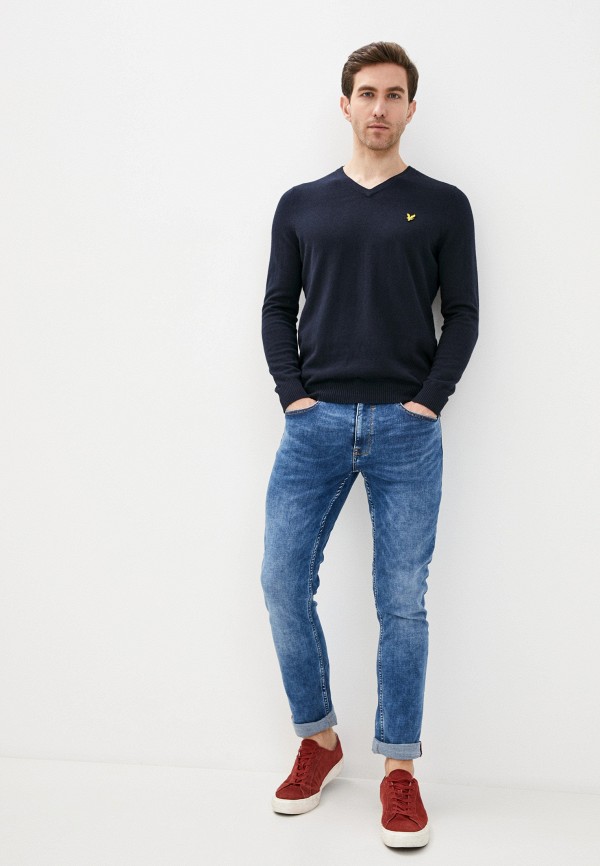 

Пуловер Lyle & Scott, Синий