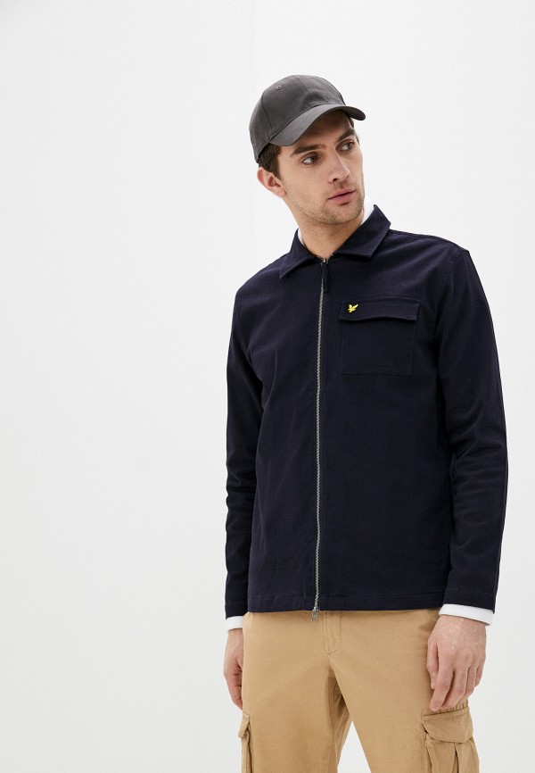

Куртка Lyle & Scott, Синий, Twill Overshirt