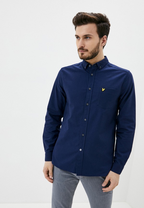 

Рубашка Lyle & Scott, Синий, Regular Fit Oxford Shirt