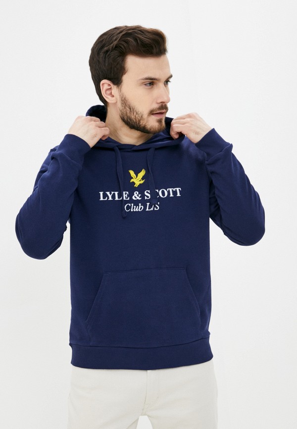 

Худи Lyle & Scott, Синий, Club L/S Hoodie