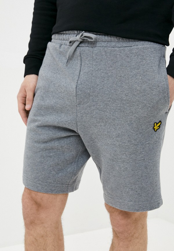 Шорты Lyle & Scott цвет серый 