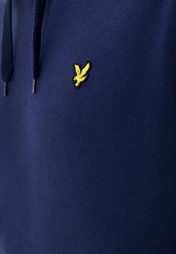 Худи Lyle & Scott цвет синий  Фото 4