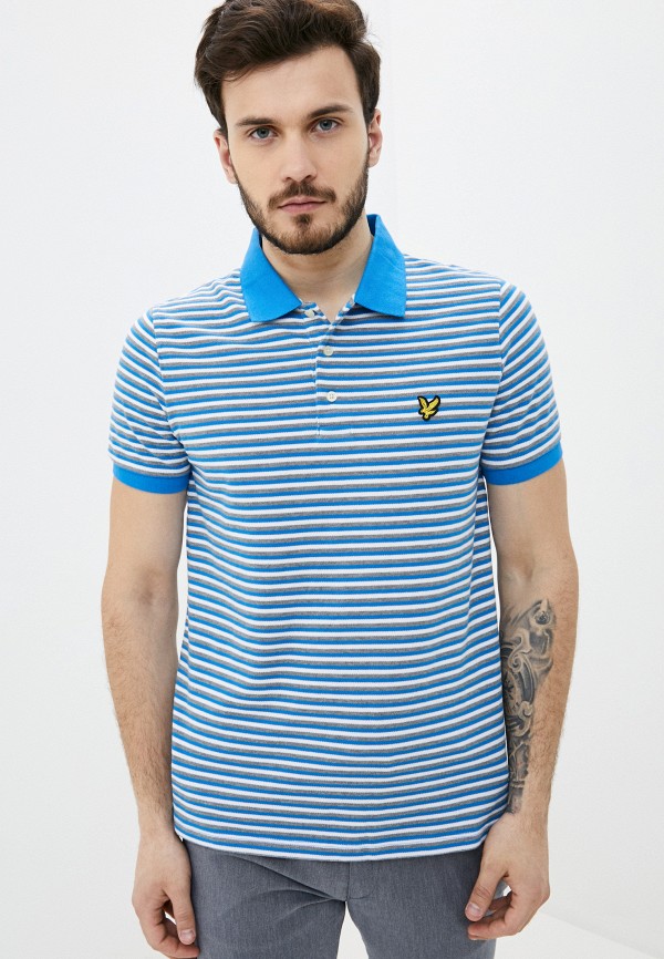 

Поло Lyle & Scott, Голубой
