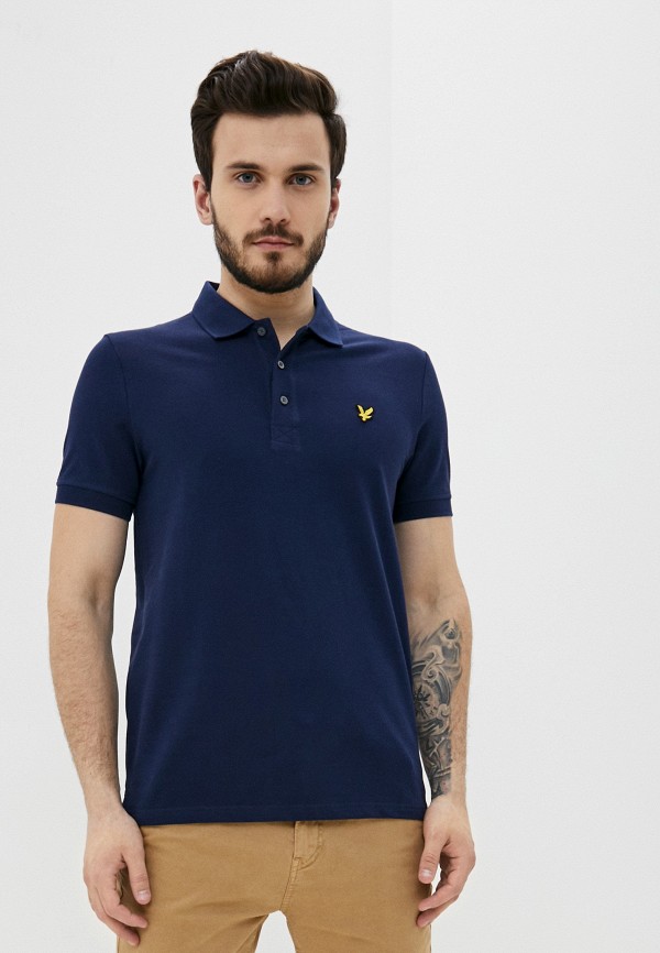 

Поло Lyle & Scott, Синий