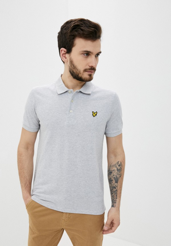 

Поло Lyle & Scott, Серый