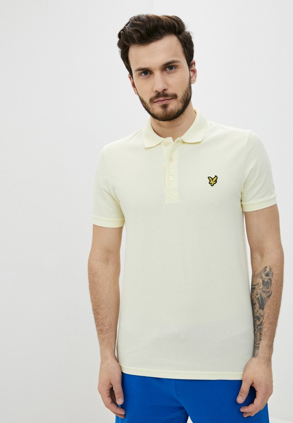 

Поло Lyle & Scott, Желтый, Plain Polo Shirt