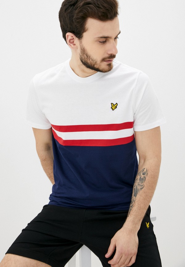 

Футболка Lyle & Scott, Yoke Stripe T-Shirt