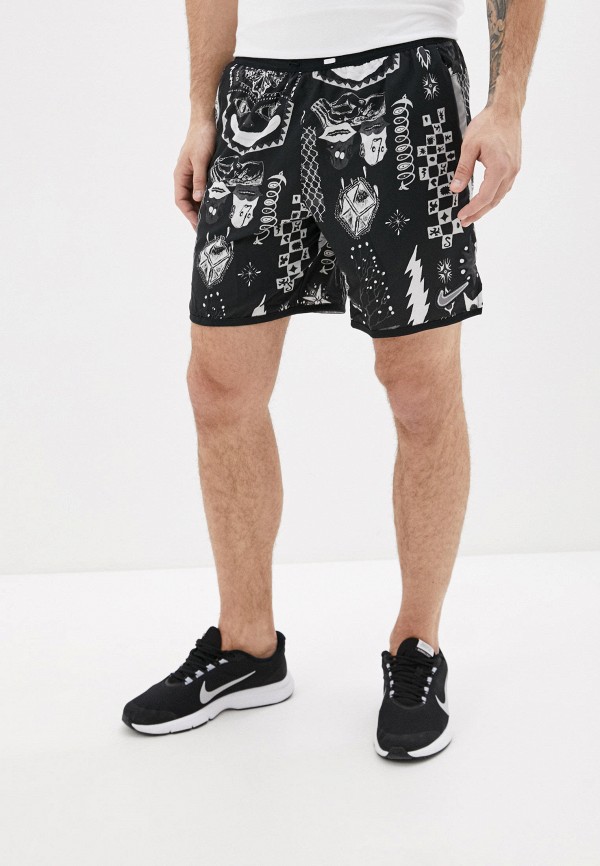 

Шорты спортивные Nike, Черный, M NK WILD RUN FLX STRD SHORT