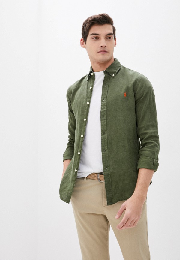 

Рубашка Polo Ralph Lauren, Хаки