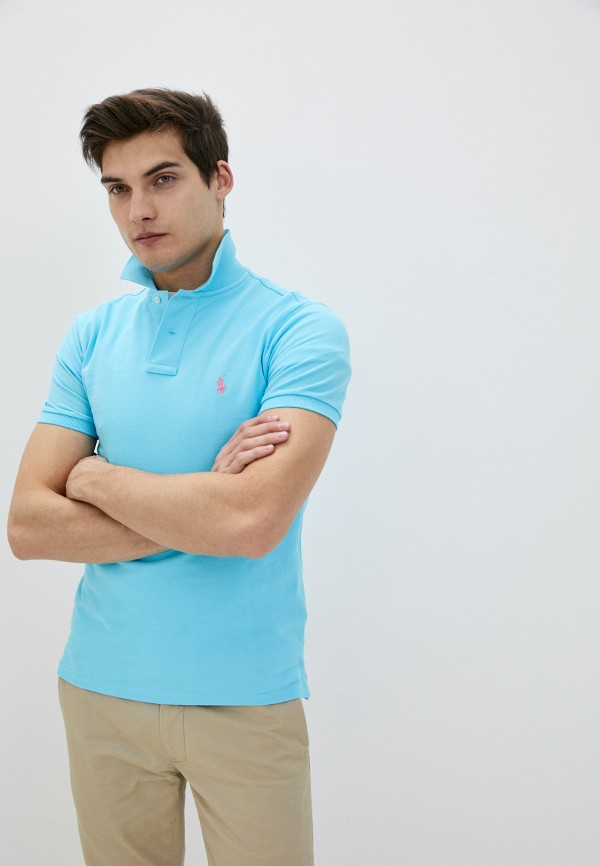 

Поло Polo Ralph Lauren, Голубой