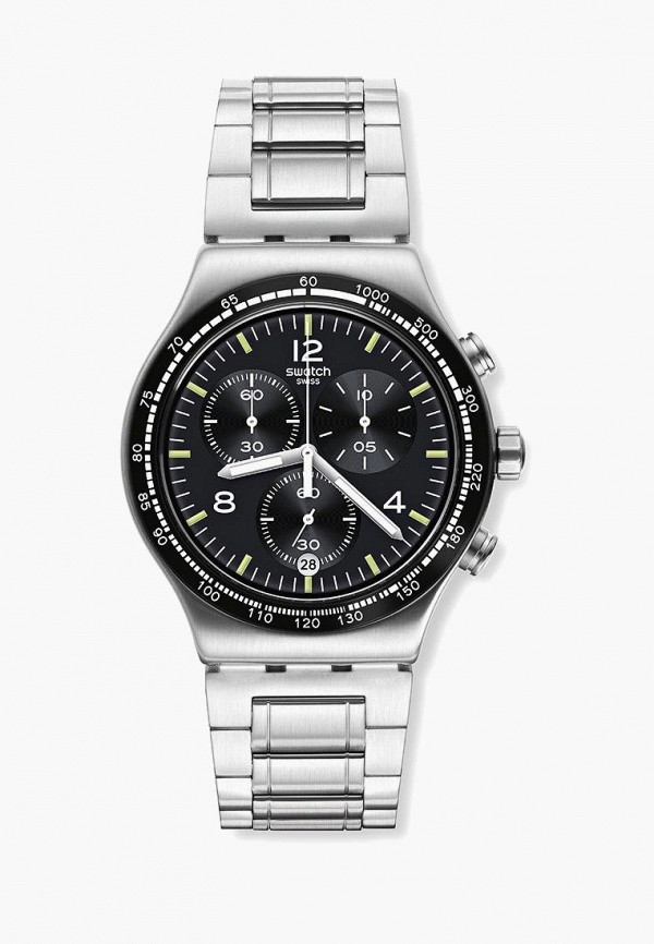 

Часы Swatch, Серебряный, NIGHT FLIGHT