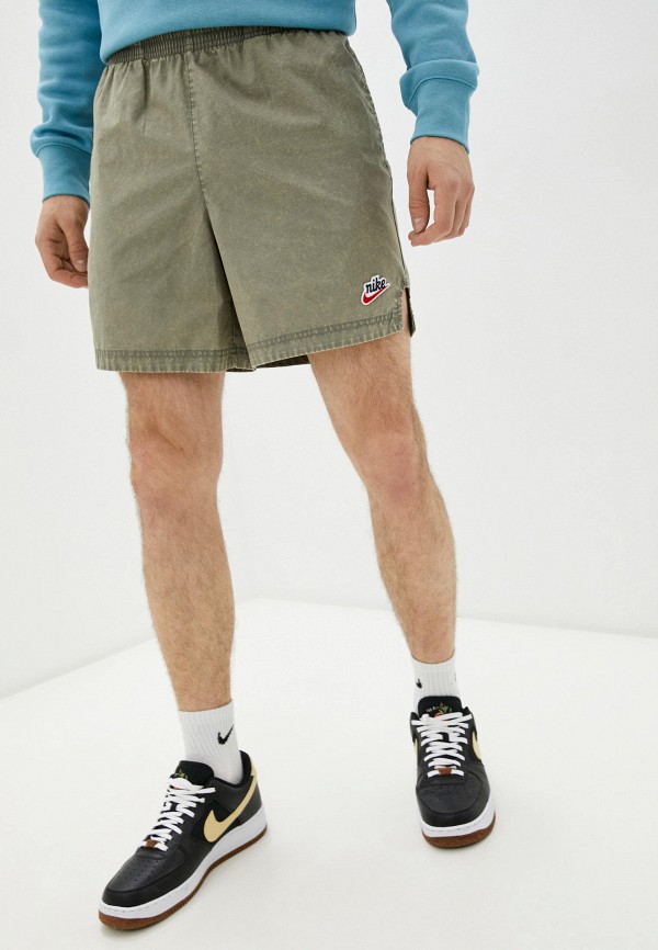 

Шорты спортивные Nike, Зеленый, M NSW HE WVN SHORT WASH