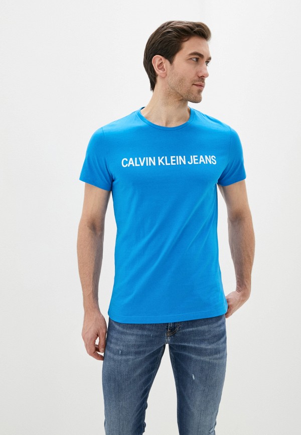 

Футболка Calvin Klein Jeans, Голубой