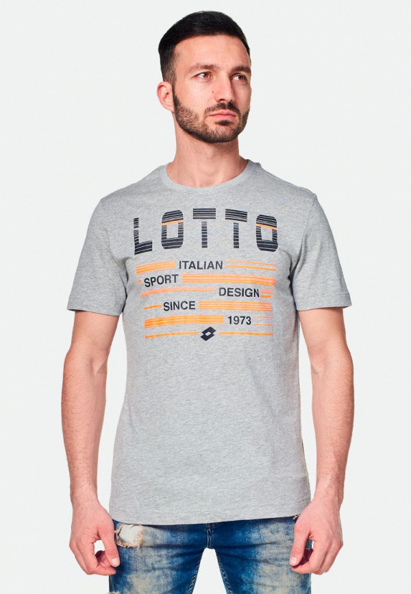 

Футболка спортивная Lotto, Lotto MP002XM22EMY, Серый
