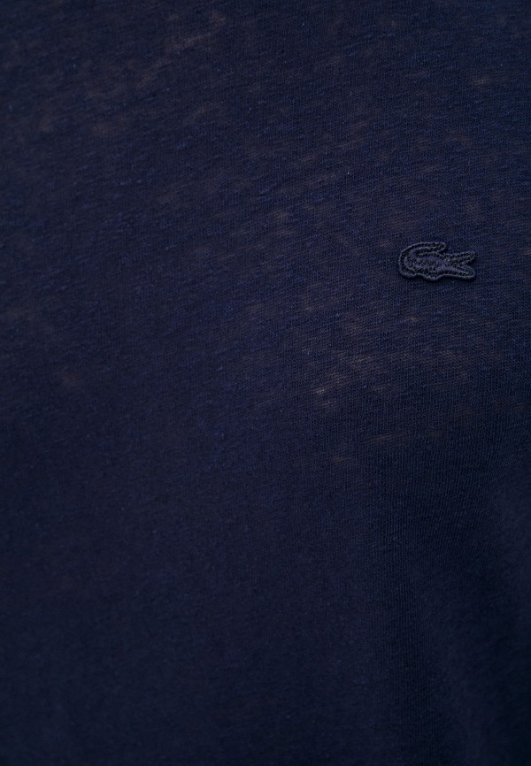 Футболка Lacoste цвет синий  Фото 3