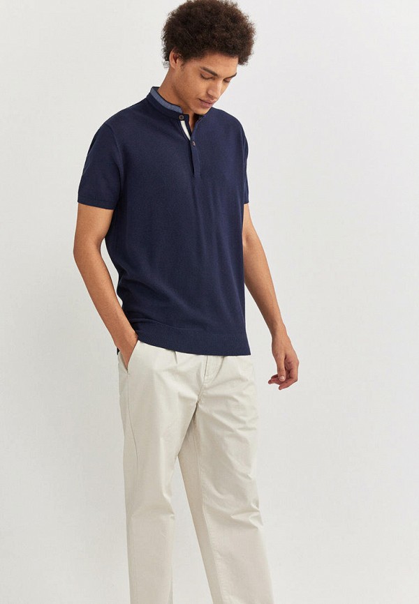 

Поло Springfield, Синий, Springfield MP002XM22JQN