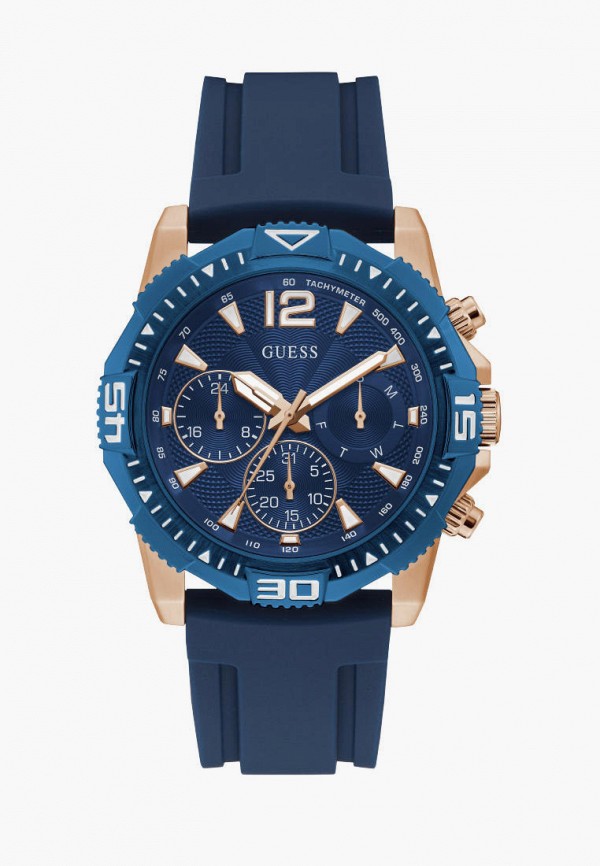 

Часы Guess, Синий, Commander