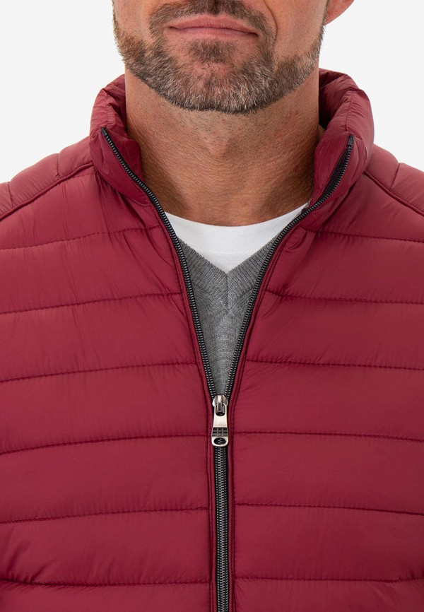 Куртка утепленная Thomas Berger цвет бордовый  Фото 4