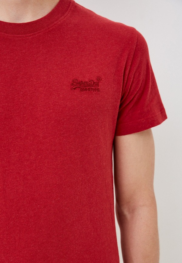 Футболка Superdry красный, размер 46, фото 3