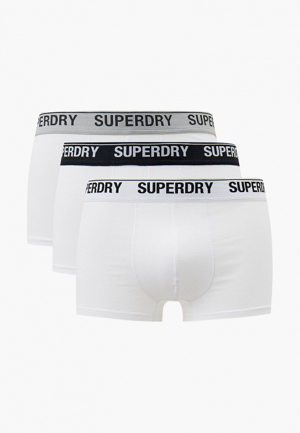 Трусы 3 шт. Superdry цвет Белый 