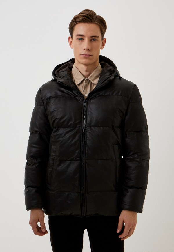 фото Куртка кожаная утепленная jorg weber