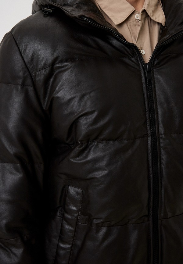 фото Куртка кожаная утепленная jorg weber