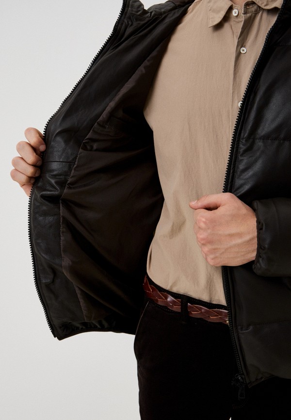 фото Куртка кожаная утепленная jorg weber