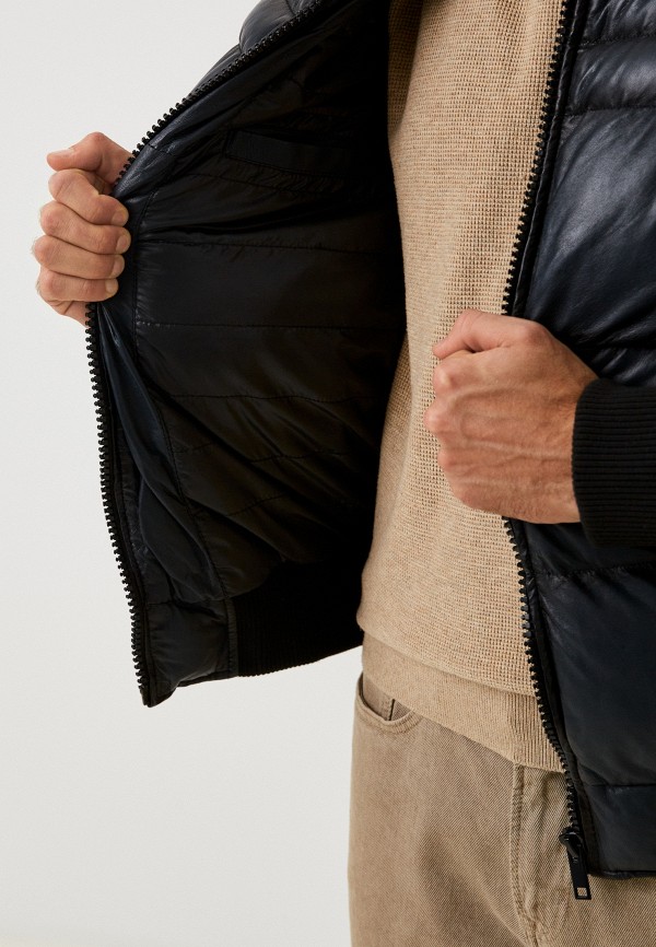 фото Куртка кожаная утепленная jorg weber