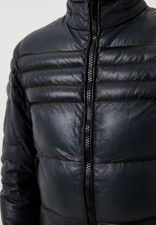 фото Куртка кожаная утепленная jorg weber