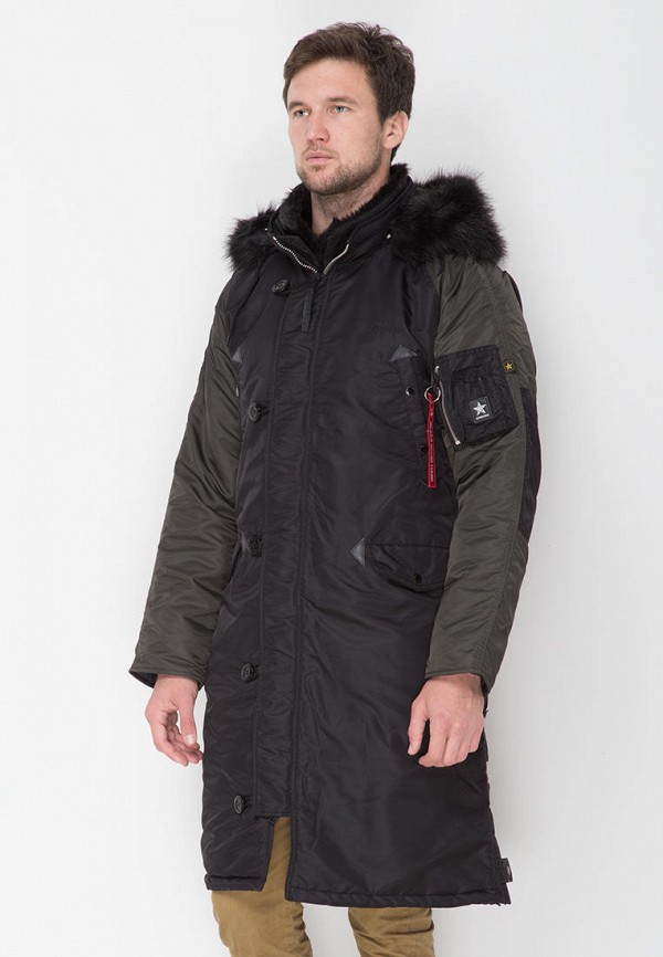 

Парка Alpha Industries, Черный